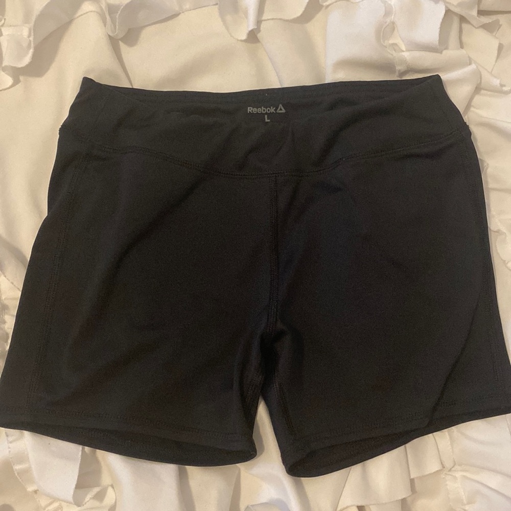 Girls Reebok spandex/compression shorts